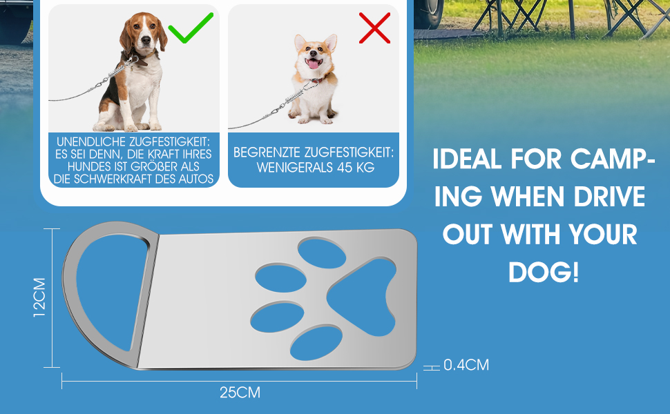 Bodenanker für Wohnmobil