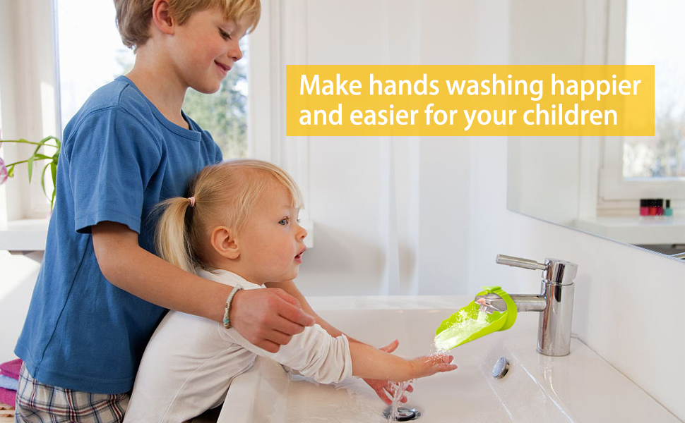 Faucet Extender for Kid, 3 Pack Sink Faucet Extender for Toddler Hand