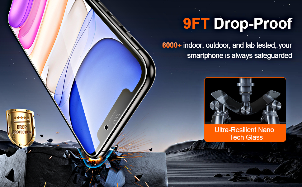 apple iphone 11 screen protector tempered glass