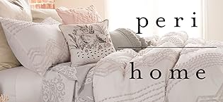 Peri Home logo boho bedding white comforter set chenille rose cut geo chenille leopard cheetah bed