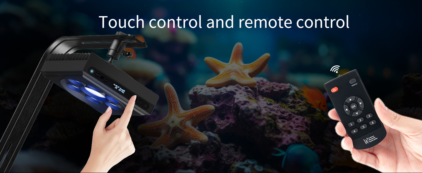 saltwater led aquarium light