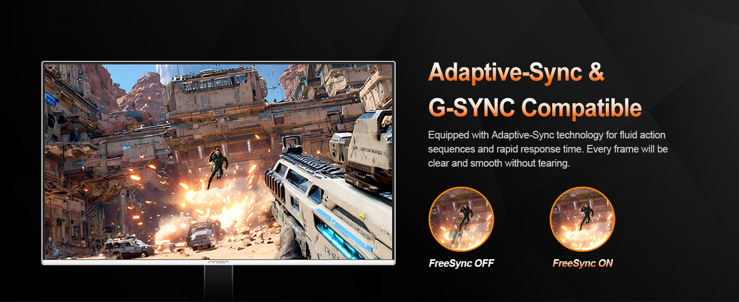 oled monitor gaming 1440p 500hz pc computer console display 240hz 360hz innocn monitor