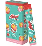 Alani Nu JUICY PEACH Energy Sticks | Energy Drink Powder | 200mg Caffeine | Pre Workout Performan...