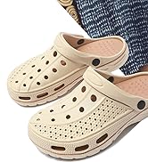 INMINPIN Women and Men Orthopedic Clogs Arch Support Garden Shoes Sandals Slippers with Plantar F...