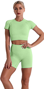 Green Yoga Set