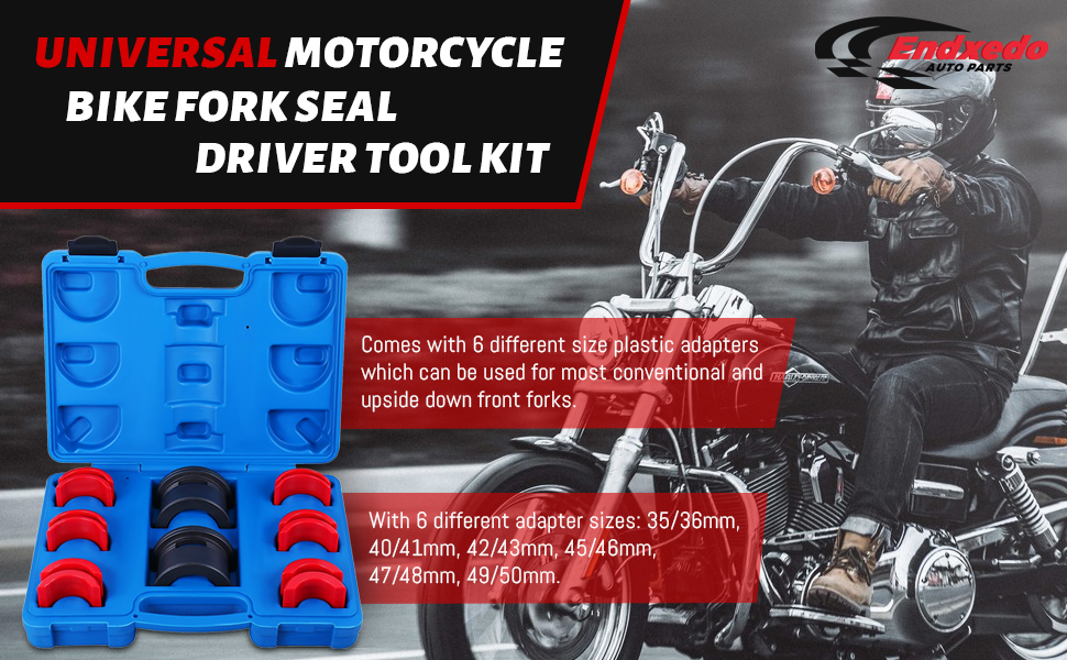 Motorcycle Fork Seal Driver Tool Kit Endxedo Universal