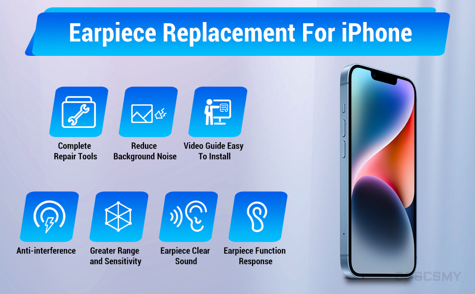 For iPhone 13 Earpiece Speaker Replacement for iPhone13 Ear