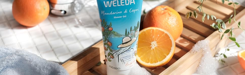 WELEDA アロマシャワーLOVE 200ml WELEDA】アロマシャワー ラブ ｜ボディソープ｜Cosme Kitchen