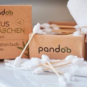 Wattestäbchen Bambus Kinder
