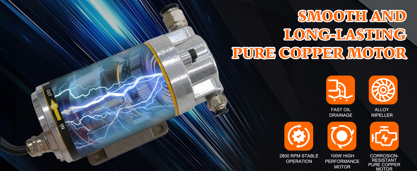 Oil extractor pump