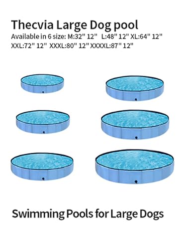 Theciva Large Dog Pool