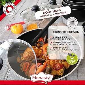 MENASTYL SET DE 5 PIÈCES IRIS aluminium NOIR induction 2 casseroles 16/18CM + 2 poêles 22/26CM + poignée amovible - 6020 B320a8cc Dfb7 4476 A686 1f7eaccf0b63. CR2,0,1766,1766 PT0 SX300 V1