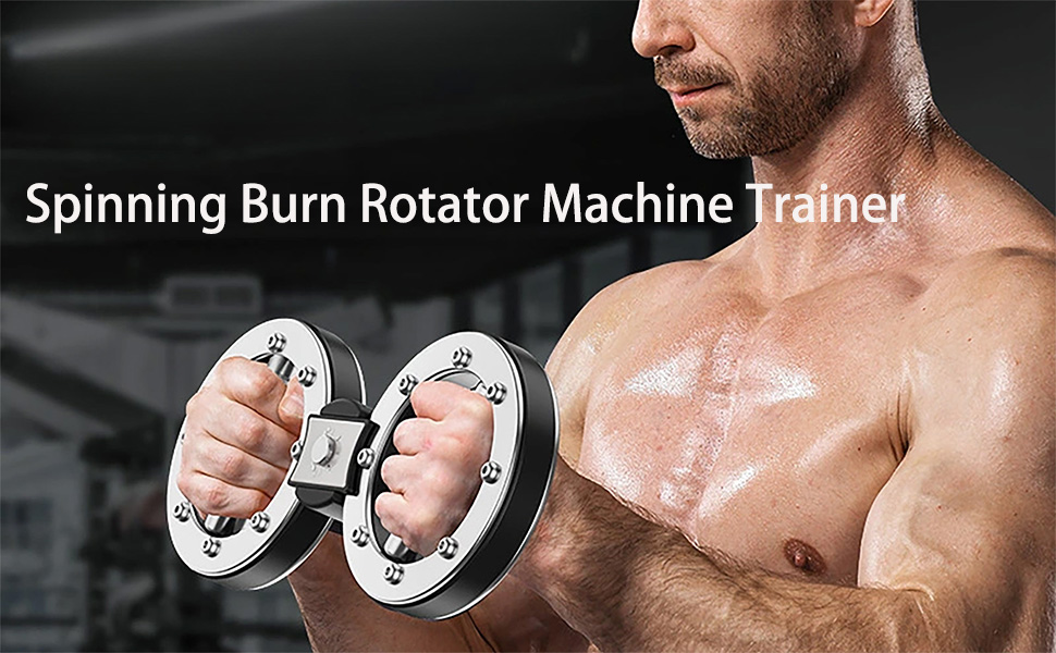 Review Burn Machine, 360 Degree Rotatable 10 Pounds Forearm Workout 11  Arm Strength Equipment