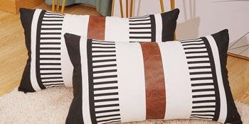 Set of 2 Bedding Lumbar Decorative Modern Pillow Covers