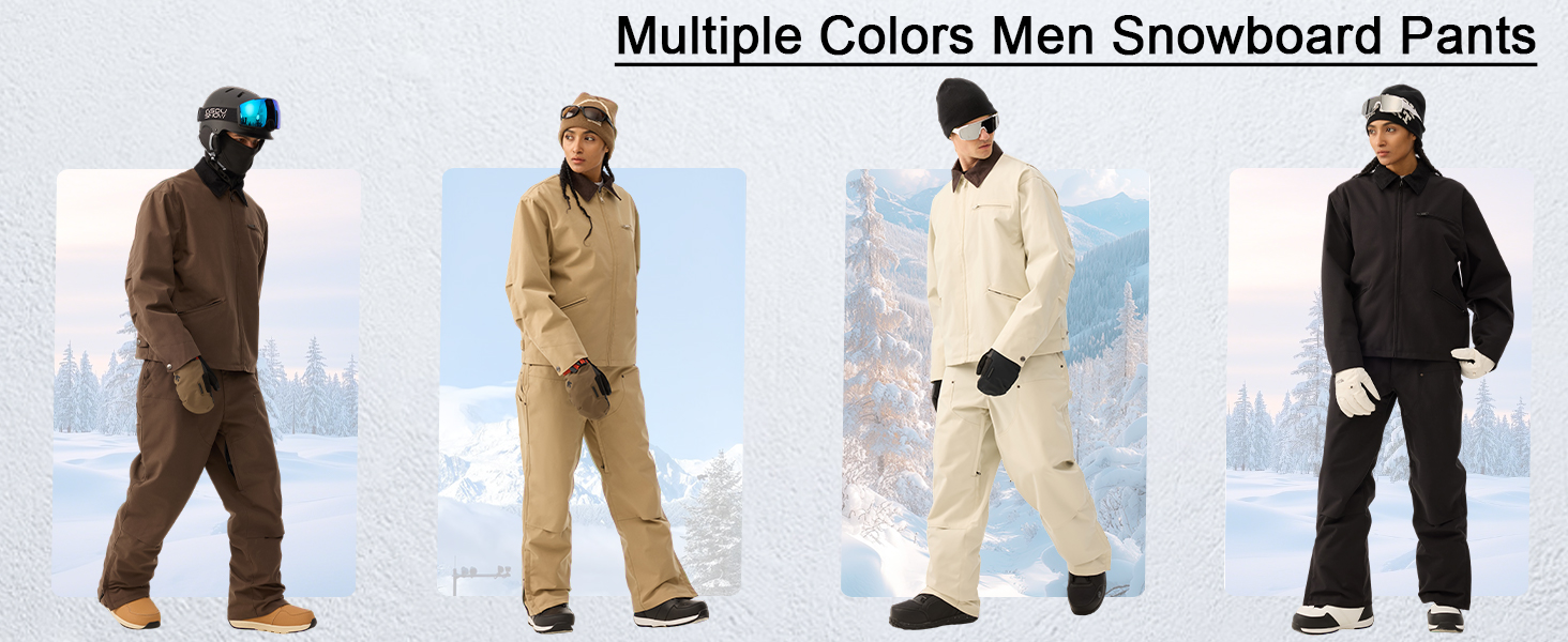 snow ski pants baggy snowboard pants