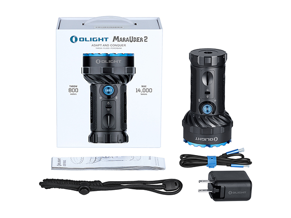 OLIGHT Marauder 2 Rechargeable Handheld Flashlight 14,000