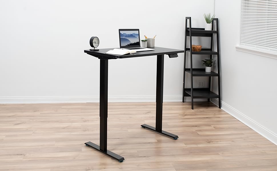 VIVO Electric Dual Motor Standing Desk Frame for 43 to 79