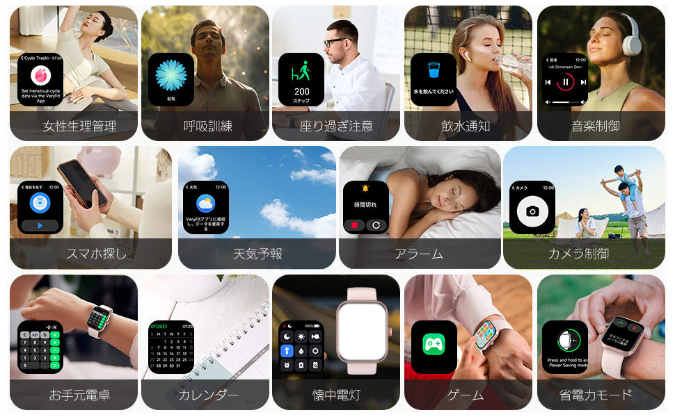 iPhoneと互換性のあるスマートウォッチ