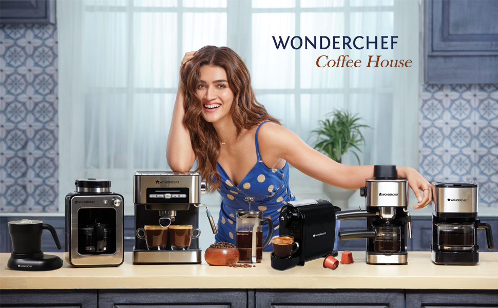 Buy WONDERCHEF Regalia BeantoCup Brew Coffee Maker with Grinder