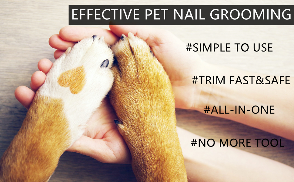 Claw & Nails Clippers Grinder Trimmer