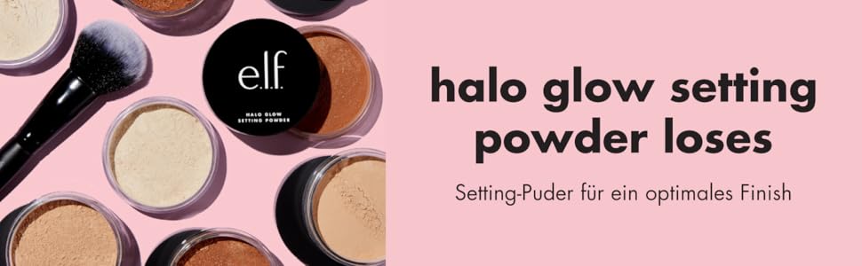 Halo glow setting powder
