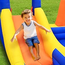 SL2514, Wellfuntime, blow up bounce house, slides, kid toys, tiny slide