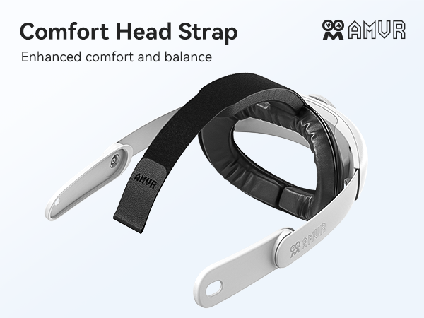 Amazon.com: M AMVR Comfort Head Strap Compatible with Meta