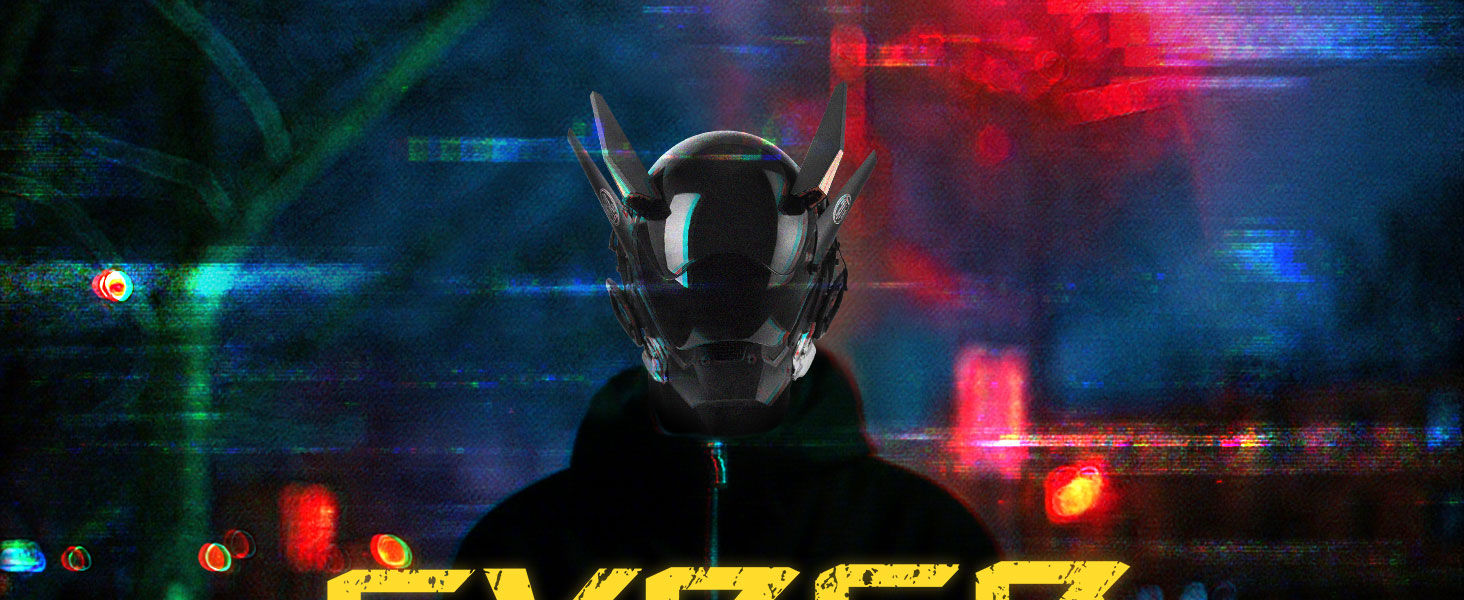 punk led mask