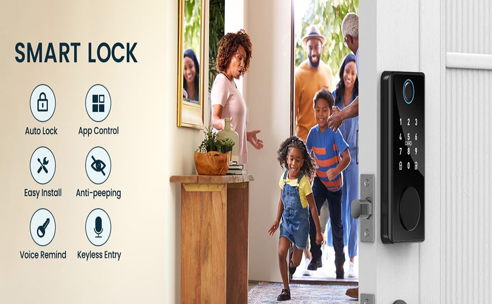 Keyless Entry Door Lock