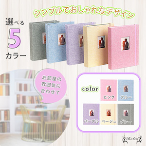 Amazon.co.jp: BOLSO チェキ アルバム 大容量 ケース おしゃれ