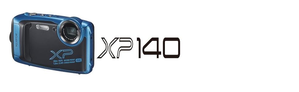 FUJIFILM FinePix XP140 Waterproof Digital Camera Sky Blue : Amazon