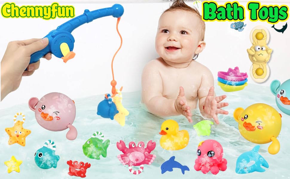 bath toys set