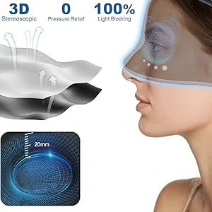 sleep mask 3d