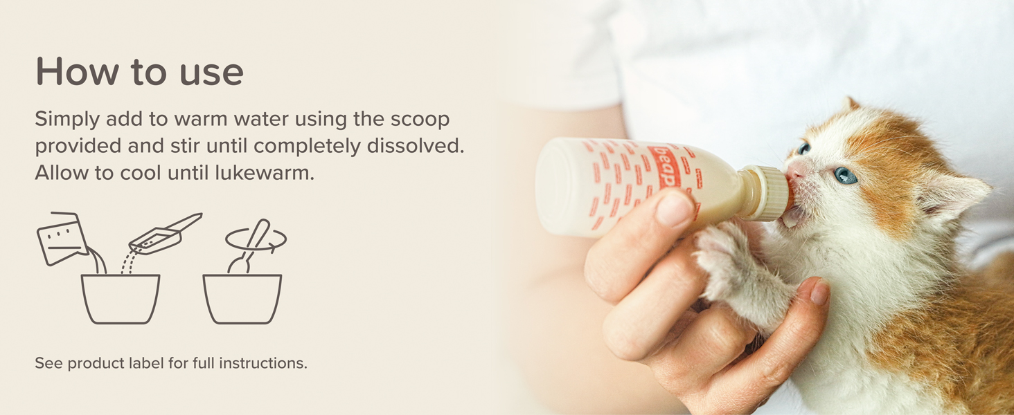 Beaphar Lactol Kitten Milk Replacer Complete Nutritious Feed for