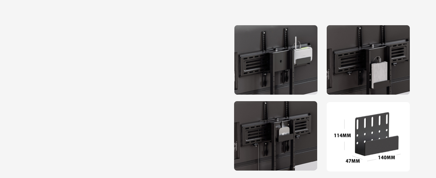 FITUEYES Universal Floor TV Stand with Swivel Height Adjustable Mount for 32 43 50