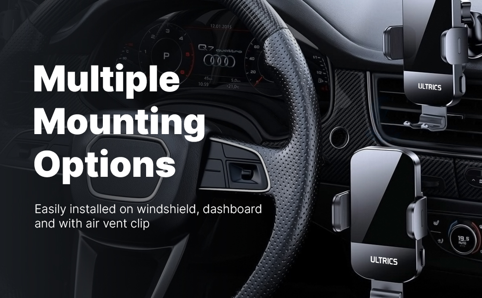 car phone holder wireless charger