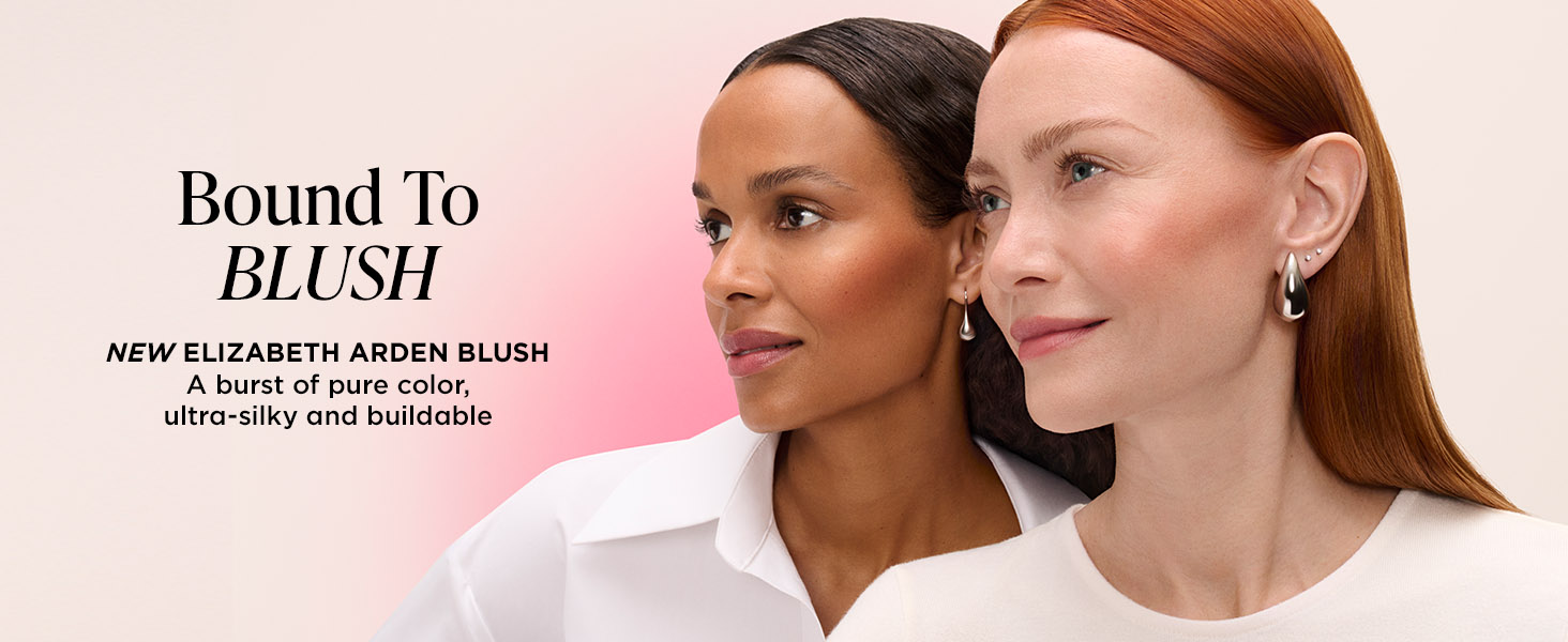Elizabeth Arden New Blush with Two Models