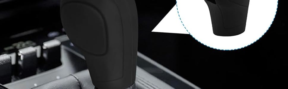  Silicone DSG Automatic Gear Shift Knob Cover 