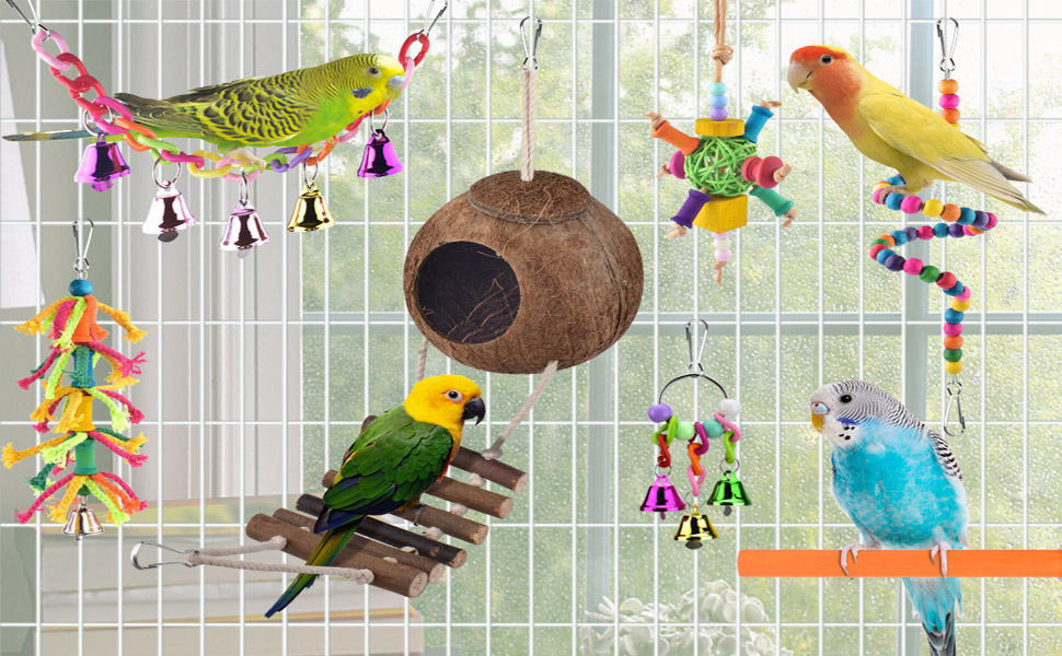 Vogelspielzeug