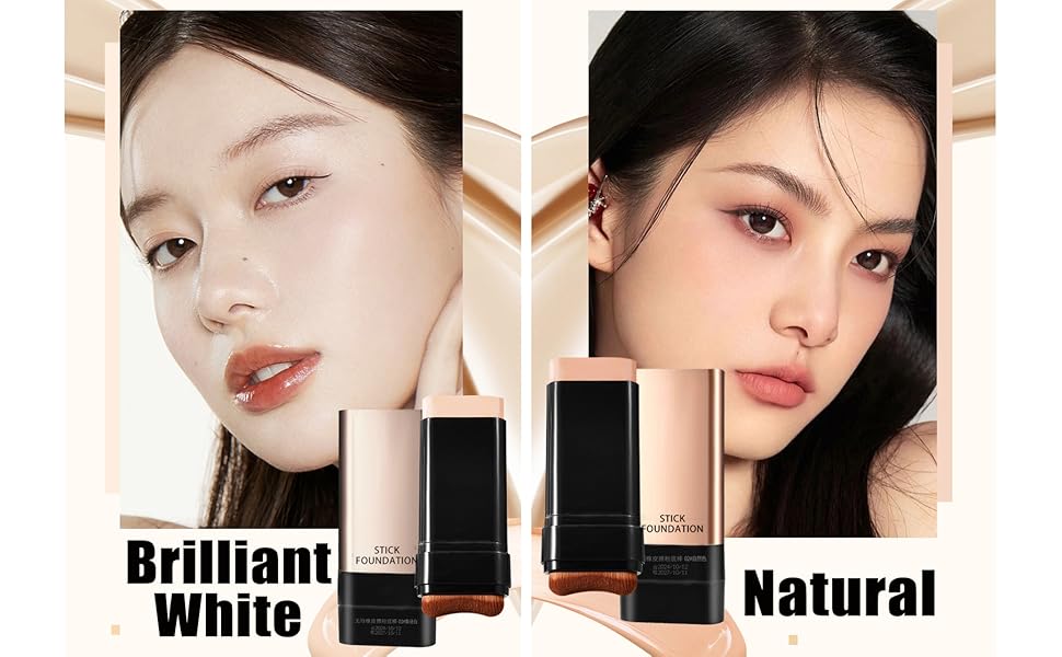 2 In 1- Luxury Anti-Wrinkle Foundation Stick