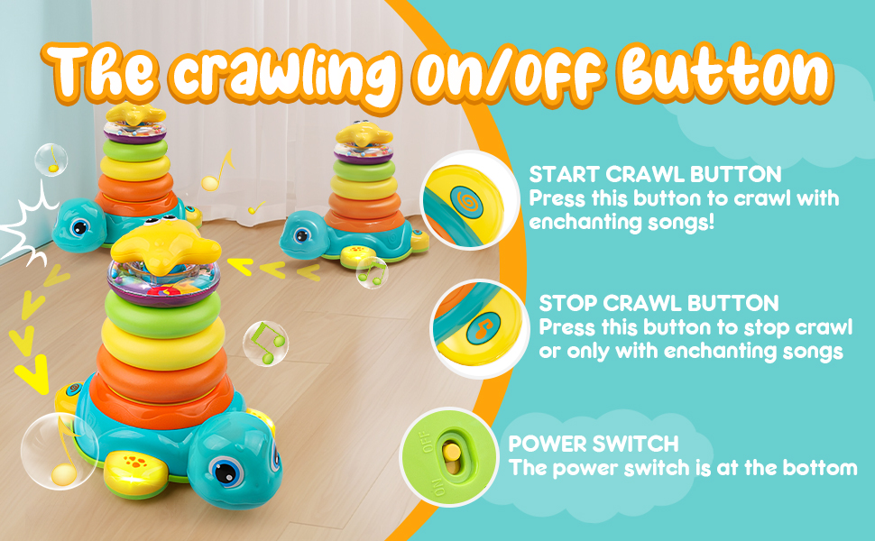 Sensory Toys for Babies Light Up Infant Toddlers Gifts Toy for 7 8 9 10 12-18 Months