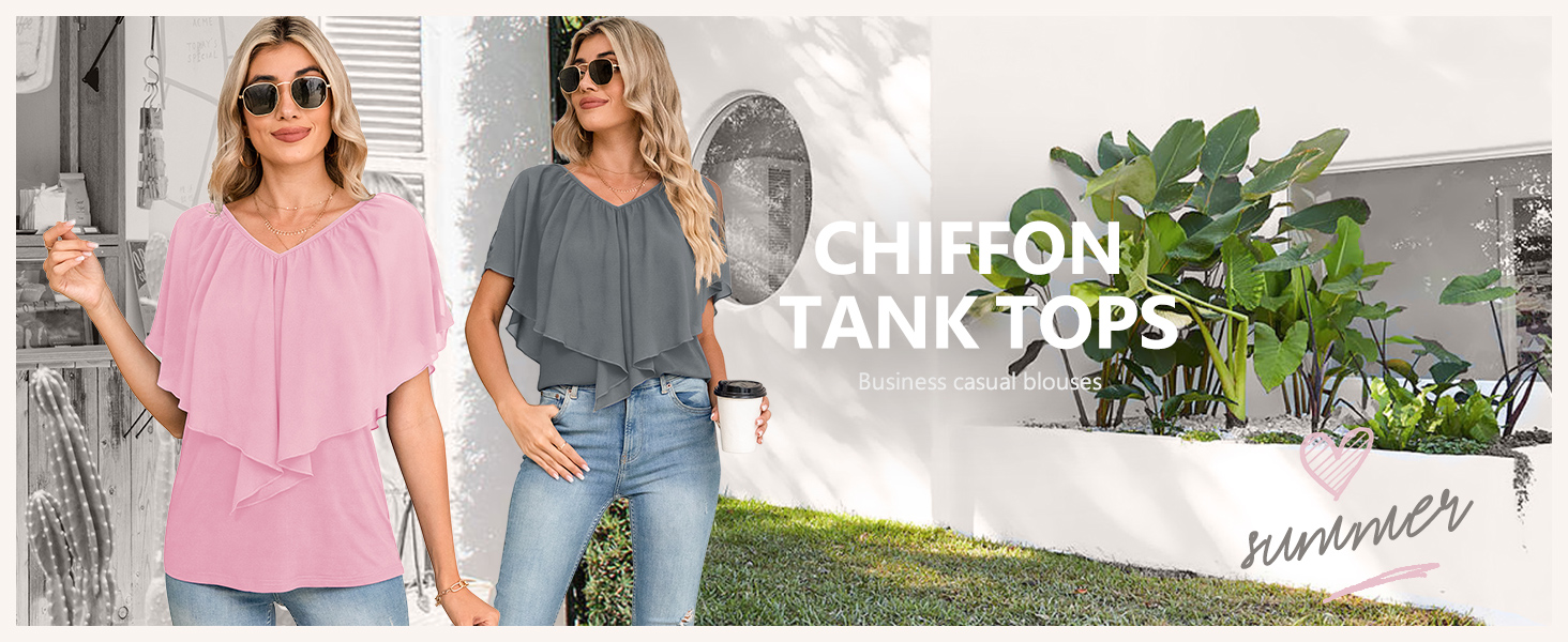 sleeveless tops