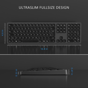 Amazon.com: Rechargeable Wireless Keyboard Mouse Combo