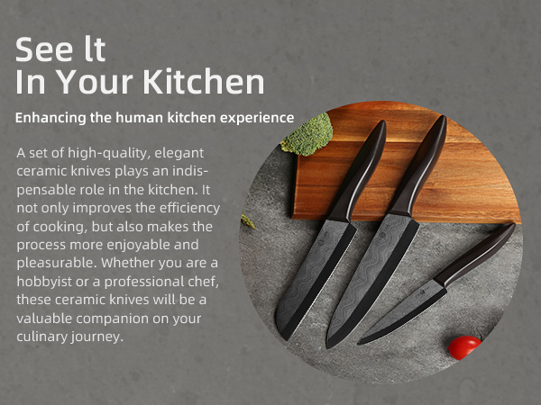 Ceramic Knife Set paring knife