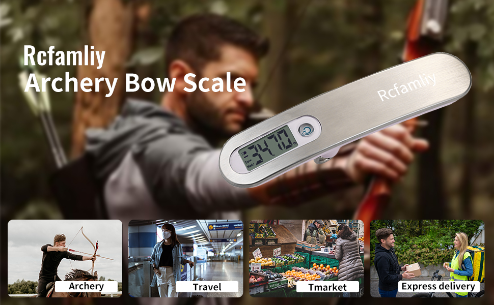 Rcfamliy Archery Bow Scale Digital Weight Scales Recurve
