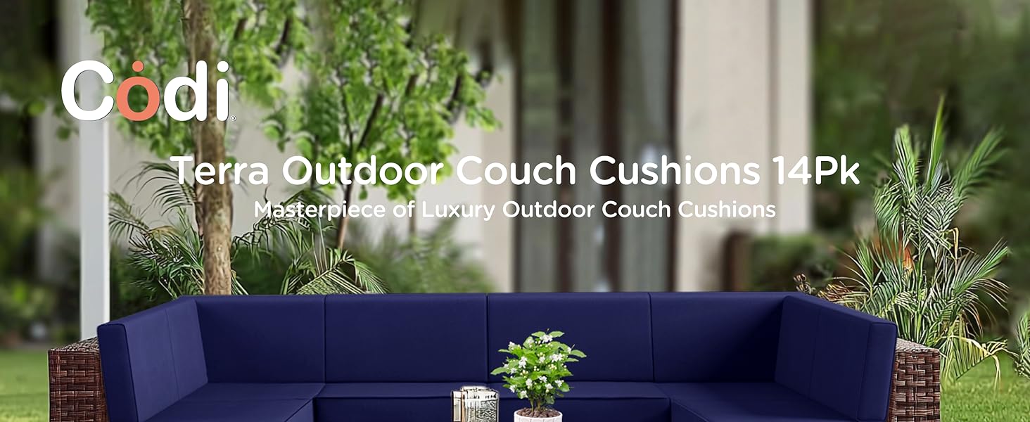 sectional 14pk outdoor cushions