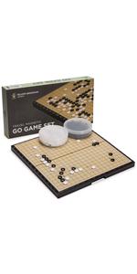 LET'S GO BOARD! 1〜6セット Amazon.com: Yellow Mountain Imports Magnetic Go Game Set