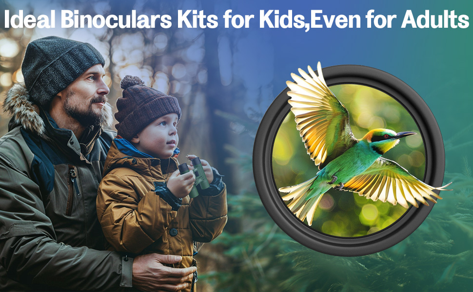 Small binoculars for travel outdoor