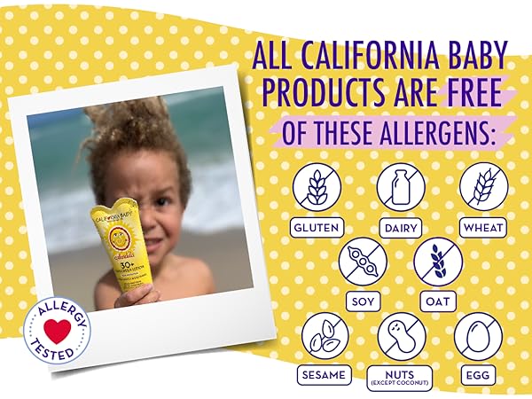 Free of common allergens, including gluten, soy, sesame, oat, dairy, and nuts (except coconut).