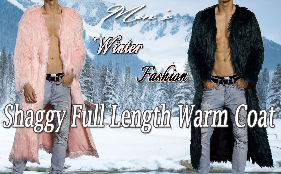 ジャケット・アウター eaphi wave design shaggy long coat eaphi wave design shaggy long coat